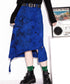 Asymmetric Stitch Dyed Skirt